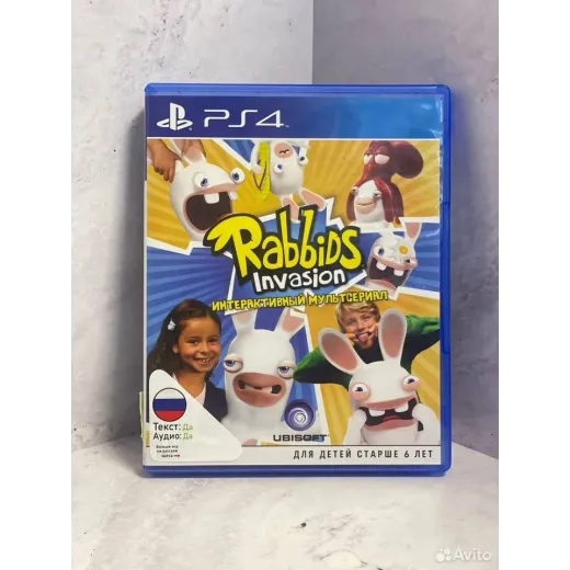 Rabbids Invasion PS4 (cusa-01179) (Русская версия) — 7998096130 (Игры PlayStation 4)