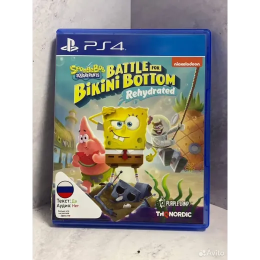 Sponge Bob Battle for Bikini Bottom PS4 cusa-14909 — 7998105416 (Игры PlayStation 4)