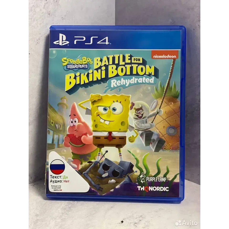 Купить Sponge Bob Battle for Bikini Bottom PS4 cusa-14909 7998105416 — PlayStation 4