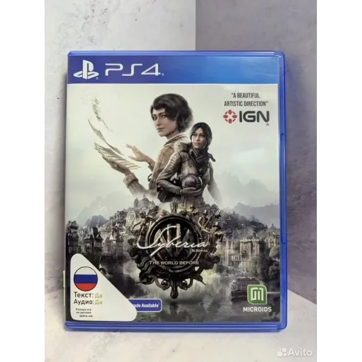 Syberia The World Before PS4 (cusa-24449) — 7998151400 (Игры PlayStation 4)