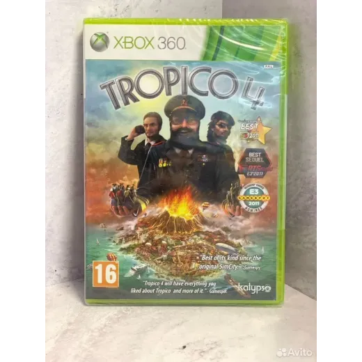 Tropico 4 Xbox360 Sealed (pal) — 7998242722 (Игры Xbox 360)