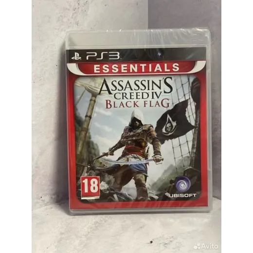 Assassins Creed Black Flag PS3 Sealed (bles-01882) — 7998243419 (Игры PlayStation 3)