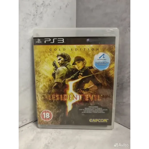 Resident evil 5 gold edition PS3 (bles - 00816) — 7998451668 (Игры PlayStation 3)