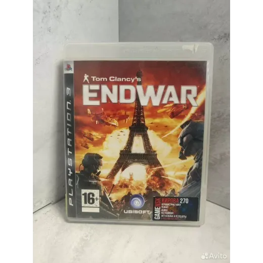 Tom clancys endwar PS3 (bles - 00487) — 7998670035 (Игры PlayStation 3)