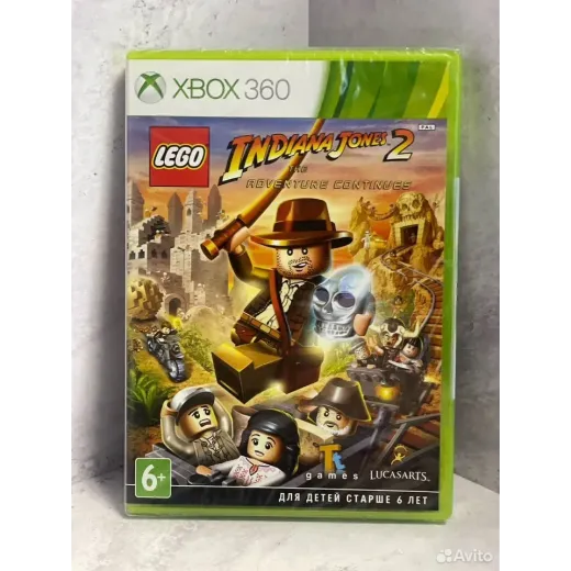Lego Indiana Jones 2 Xbox360 Sealed (pal) — 7998771235 (Игры Xbox 360)