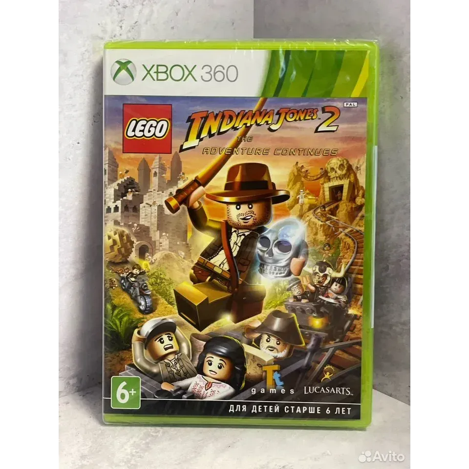 Купить Lego Indiana Jones 2 Xbox360 Sealed (pal) 7998771235 — Xbox 360