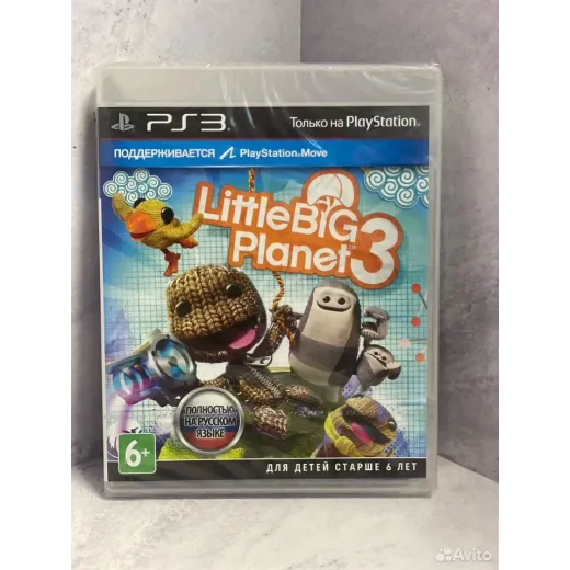 Little Big Planet 3 PS3 Sealed (bces-01633) — 7998795620 (Игры PlayStation 3)