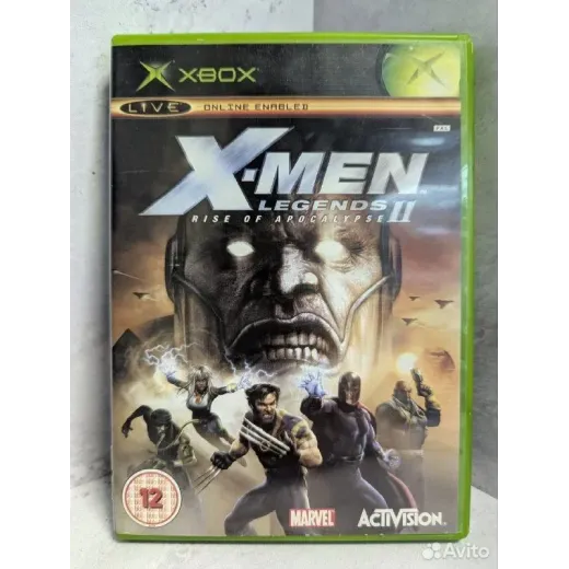 X - Men Legends 2 Rise of Apocalypse xbox original X - Men Legends 2 Rise of Apocalypse xbox original