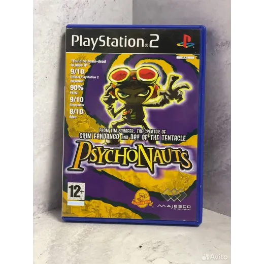 Psychonauts PS2 Б/У (sles-53830) — 8062540483 (Игры PlayStation 2)