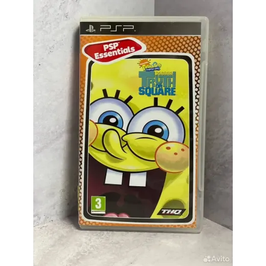 Sponge Bob Truth or Square PSP (ules-01365) — 8062631285 (Игры PlayStation Portable)