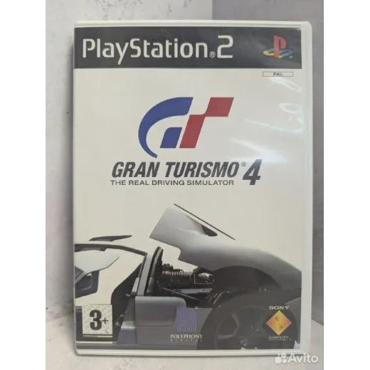 Gran Turismo 4 PS2 (sces - 51719) — 8062775058 (Игры PlayStation 2)