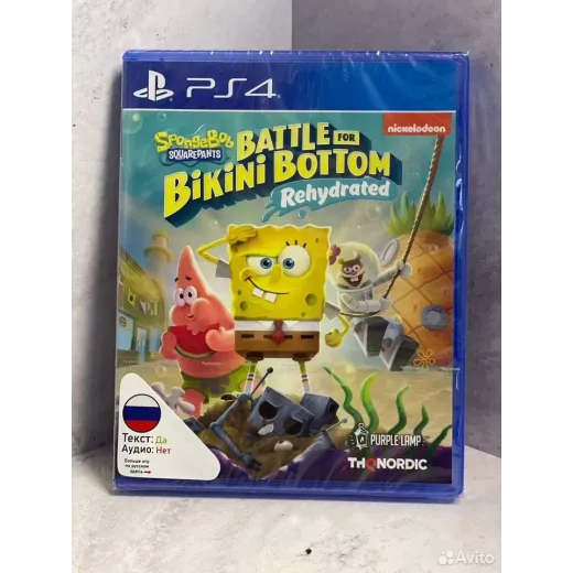 Sponge Bob Battle for Bikini Bottom PS4 cusa-14909 — 8062809986 (Игры PlayStation 4)