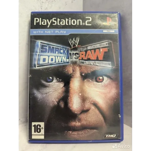 SmackDown vs Raw PS2 (sles - 52781) — 8062814469 (Игры PlayStation 2)
