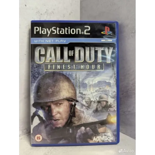 Call of Duty Finest Hour PS2 (sles - 52782) — 8126257650 (Игры PlayStation 2)