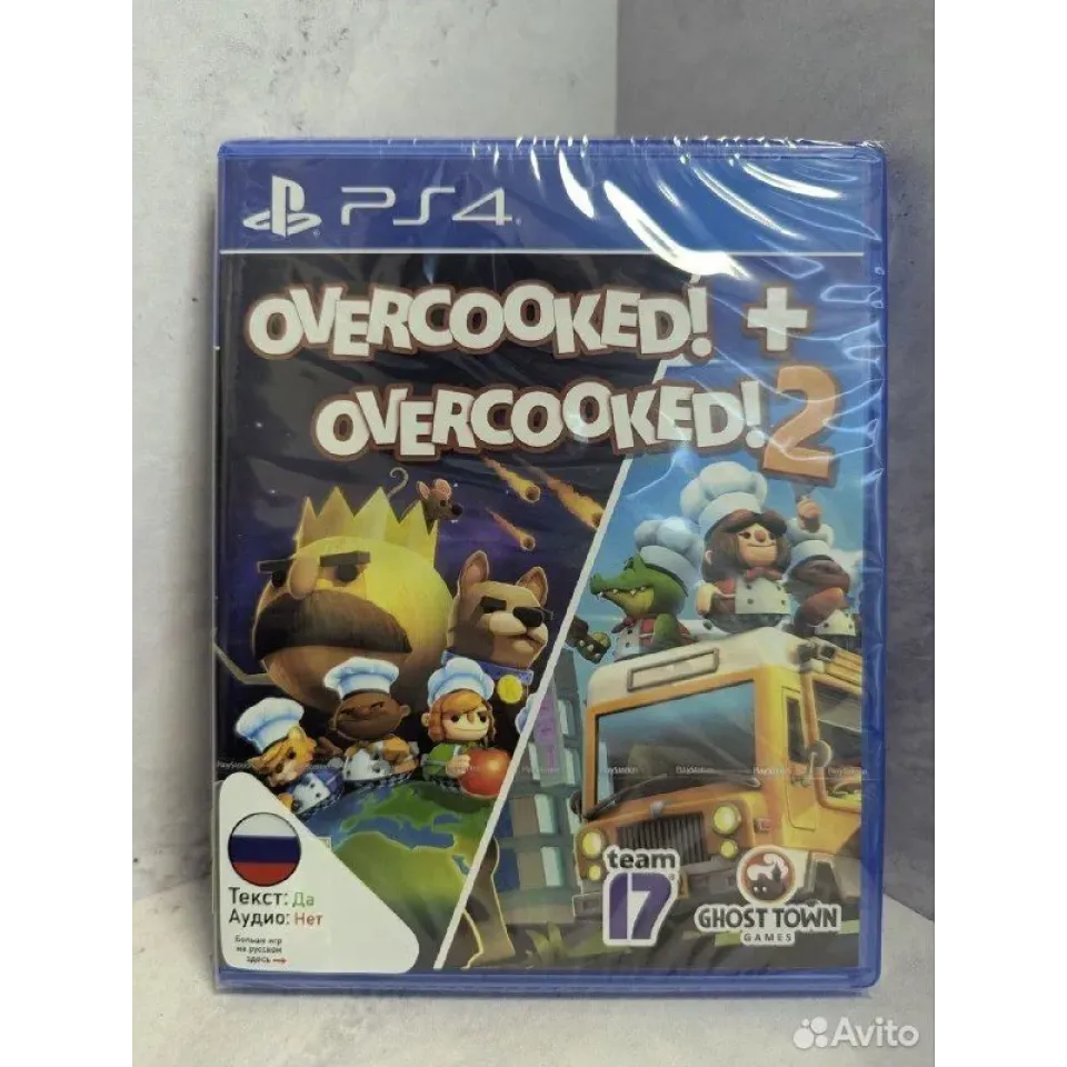 Купить Overcooked + overcooked 2 PS4 (cusa-17662) 8126367341