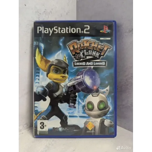 Ratchet and Clank 2 Locked and Loaded PS2 — 8190553950 (Игры PlayStation 2)