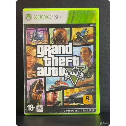 GTA 5 (grand theft auto) Xbox 360 (pal) (Русские с — 2655748300 (Игры Xbox 360)