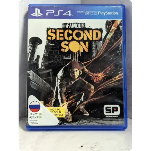 InFamous PS4 Б/У (cusa-00004) — 7838830340 (Игры PlayStation 4)