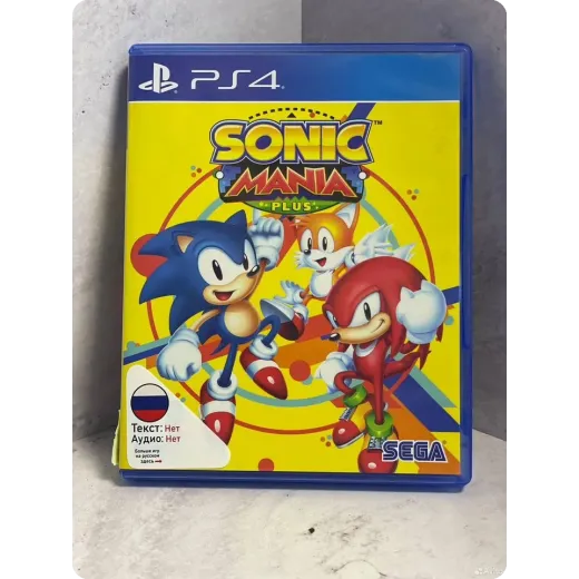Sonic Mania Plus PS4 (cusa-12236) — 7997945604 (Игры PlayStation 4)