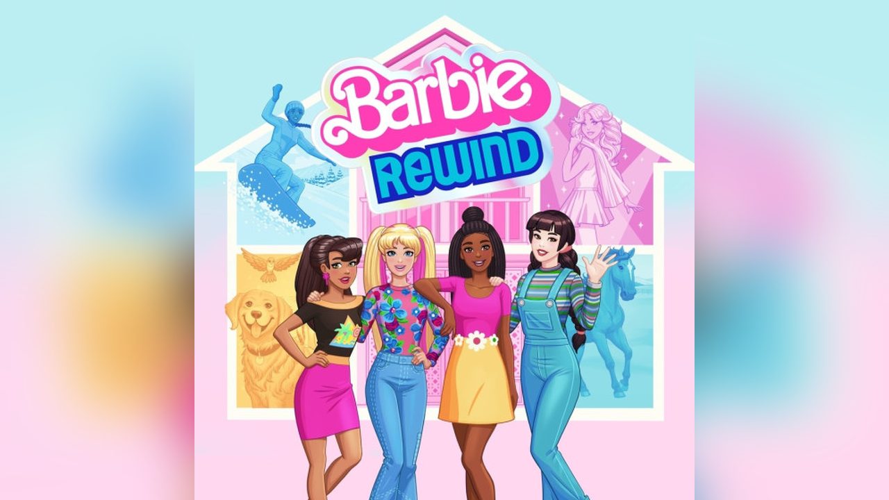Barbie Rewind — кадр из игры