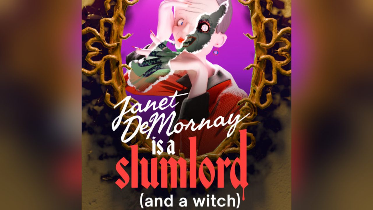 Janet DeMornay Is A Slumlord (and a witch) — кадр из игры