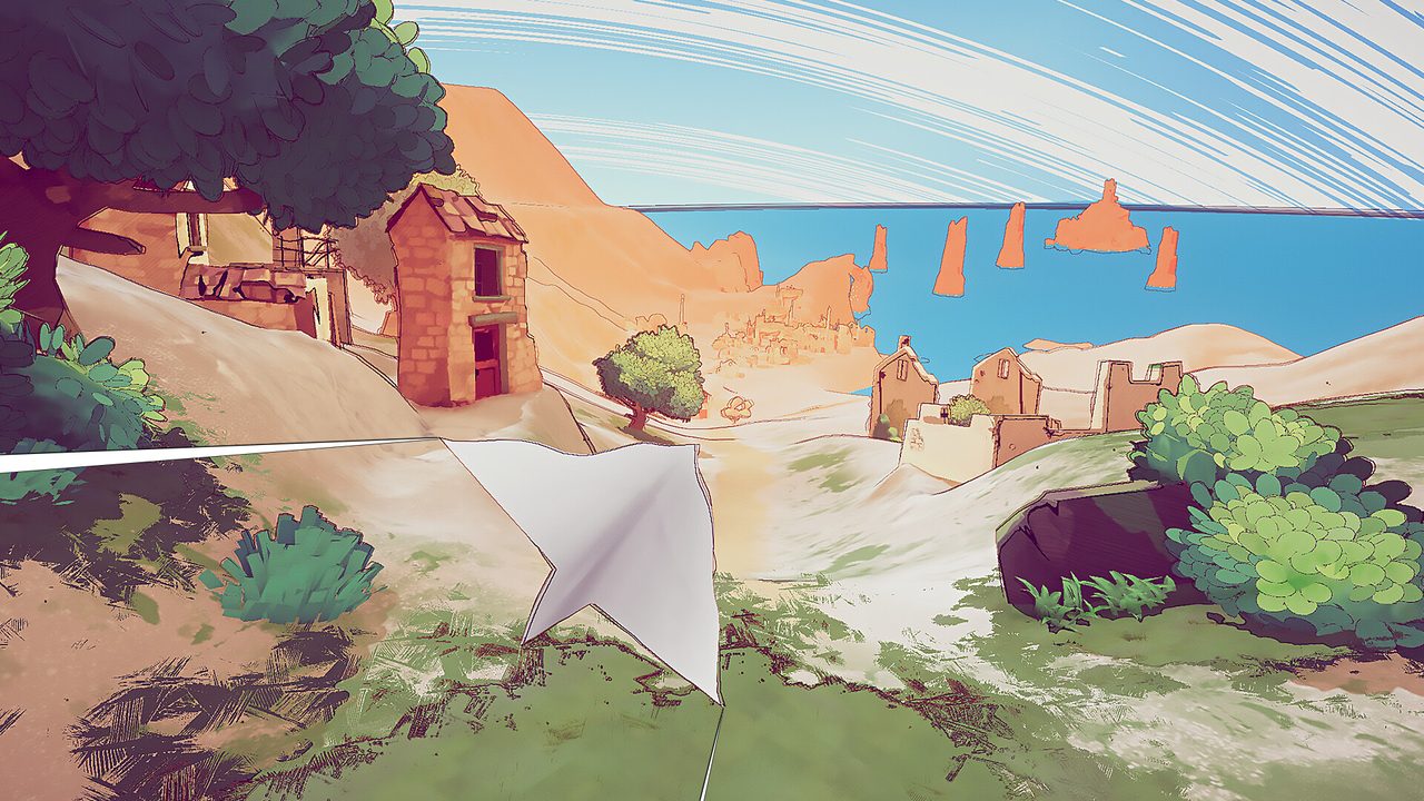 Paper Sky — кадр из игры