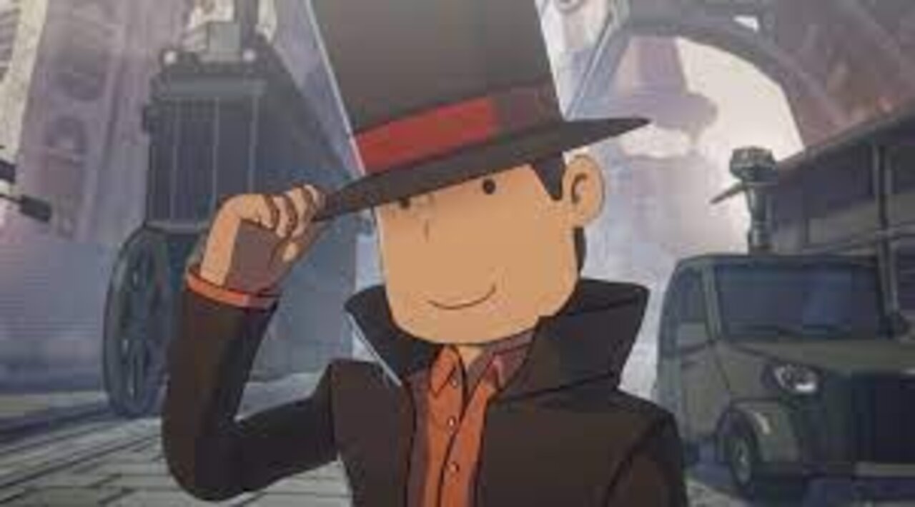 Professor Layton and The New World of Steam — кадр из игры